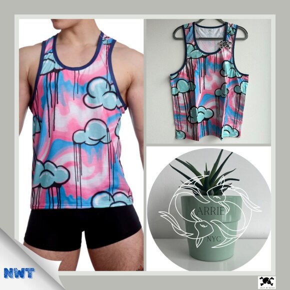 Skull & Bones - Tank Top - Pride Cloud Drip (L) - Picture 1 of 8